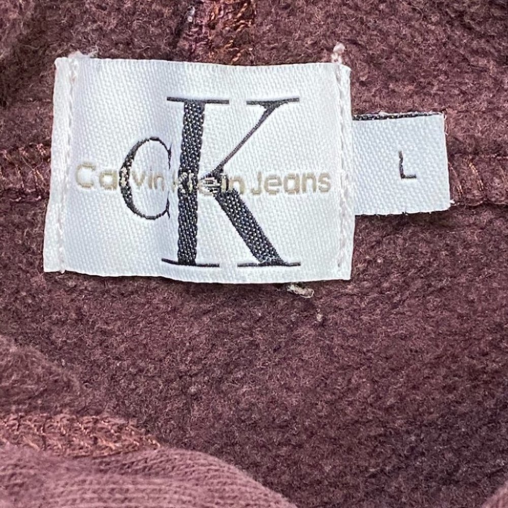 Vintage Calvin Klein Jeans Hoodie Sweatshirt - Picture 2 of 7